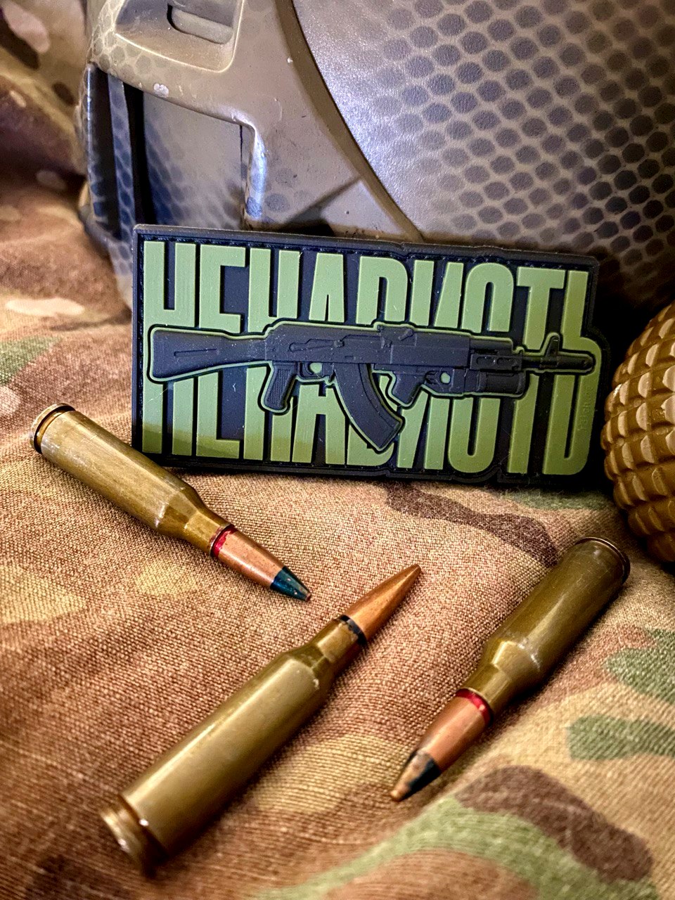 <strong>ПВХ шеврон «НЕНАВИСТЬ V2» olive</strong> - Зображення 5
