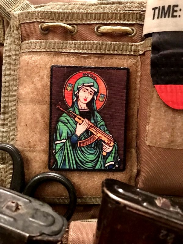 <strong>Шеврон “Свята захистниця стрільців”</strong>