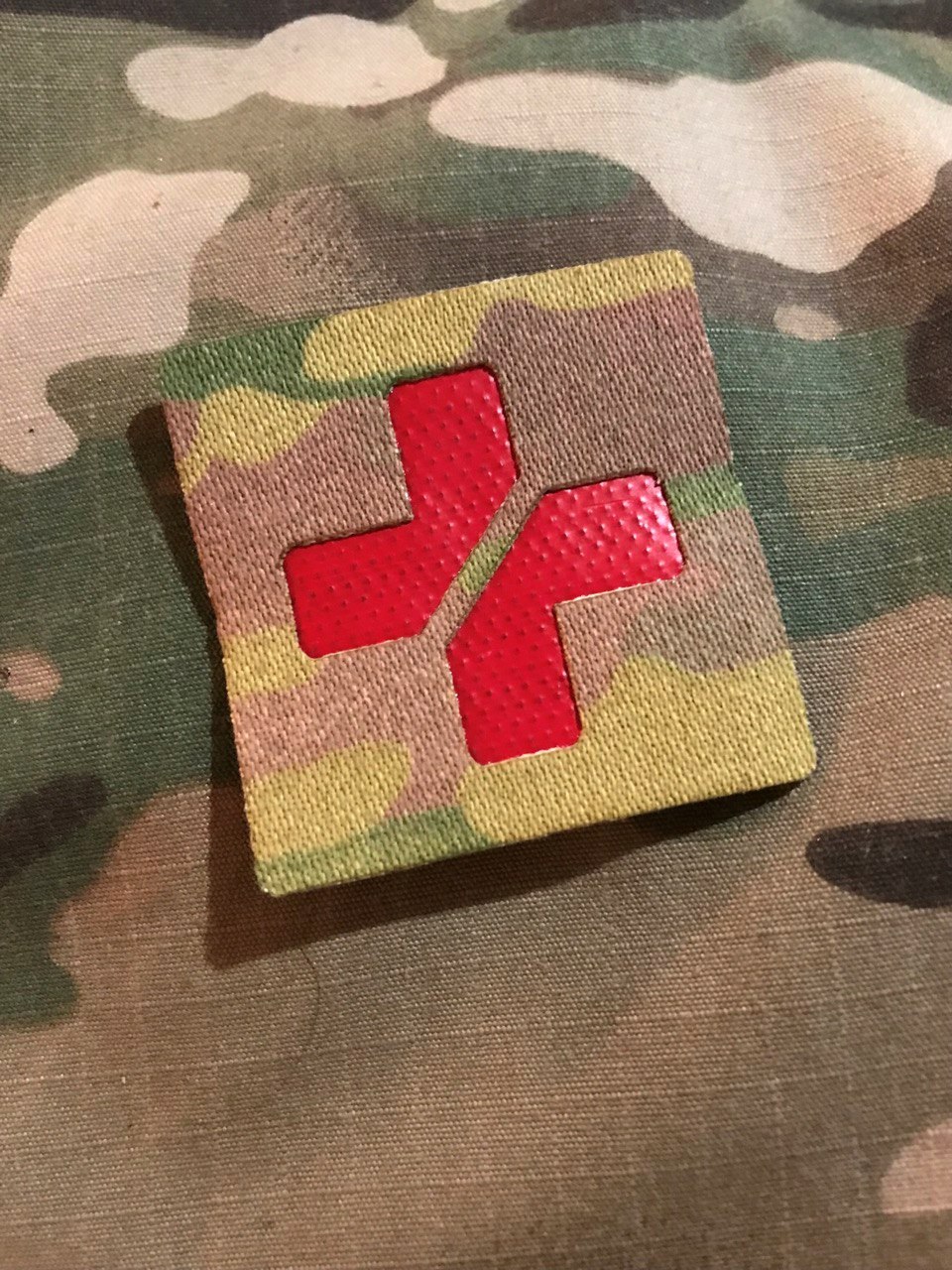 <strong>Шеврон "Медичний хрест" mc-red</strong> - Зображення 3