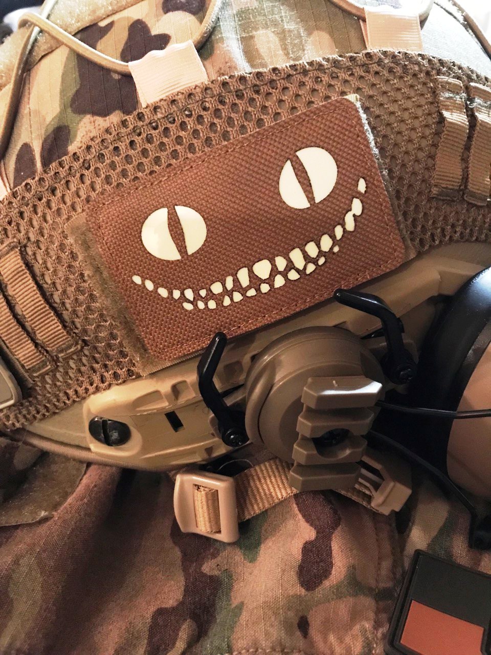 <strong>Шеврон «Smiling cat» lasercut cb-gl</strong> - Зображення 3