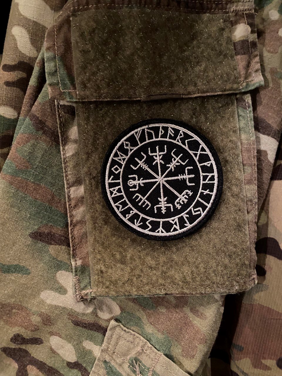 <strong>Шеврон «Vegvisir» ч/б</strong> - Зображення 2
