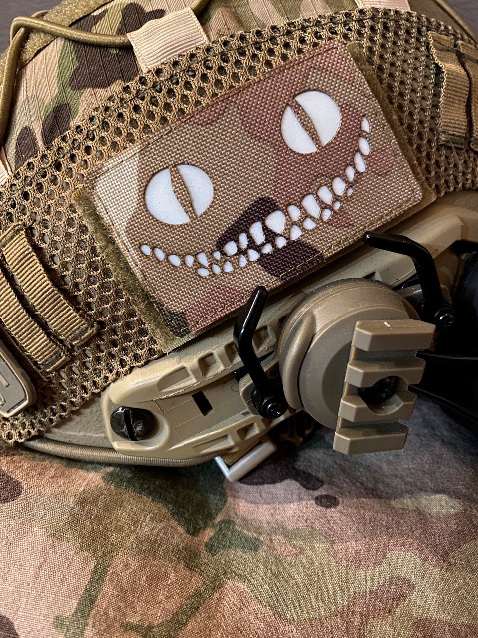 <strong>Шеврон «Smiling cat» lasercut mc-gl</strong> - Зображення 3