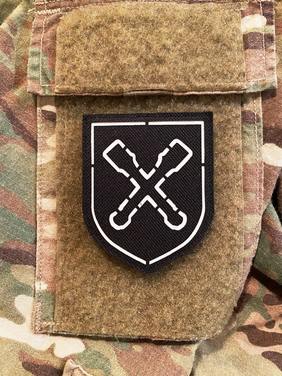 <strong>Шеврон «Гранати на щиті» lasercut.</strong> - Зображення 4