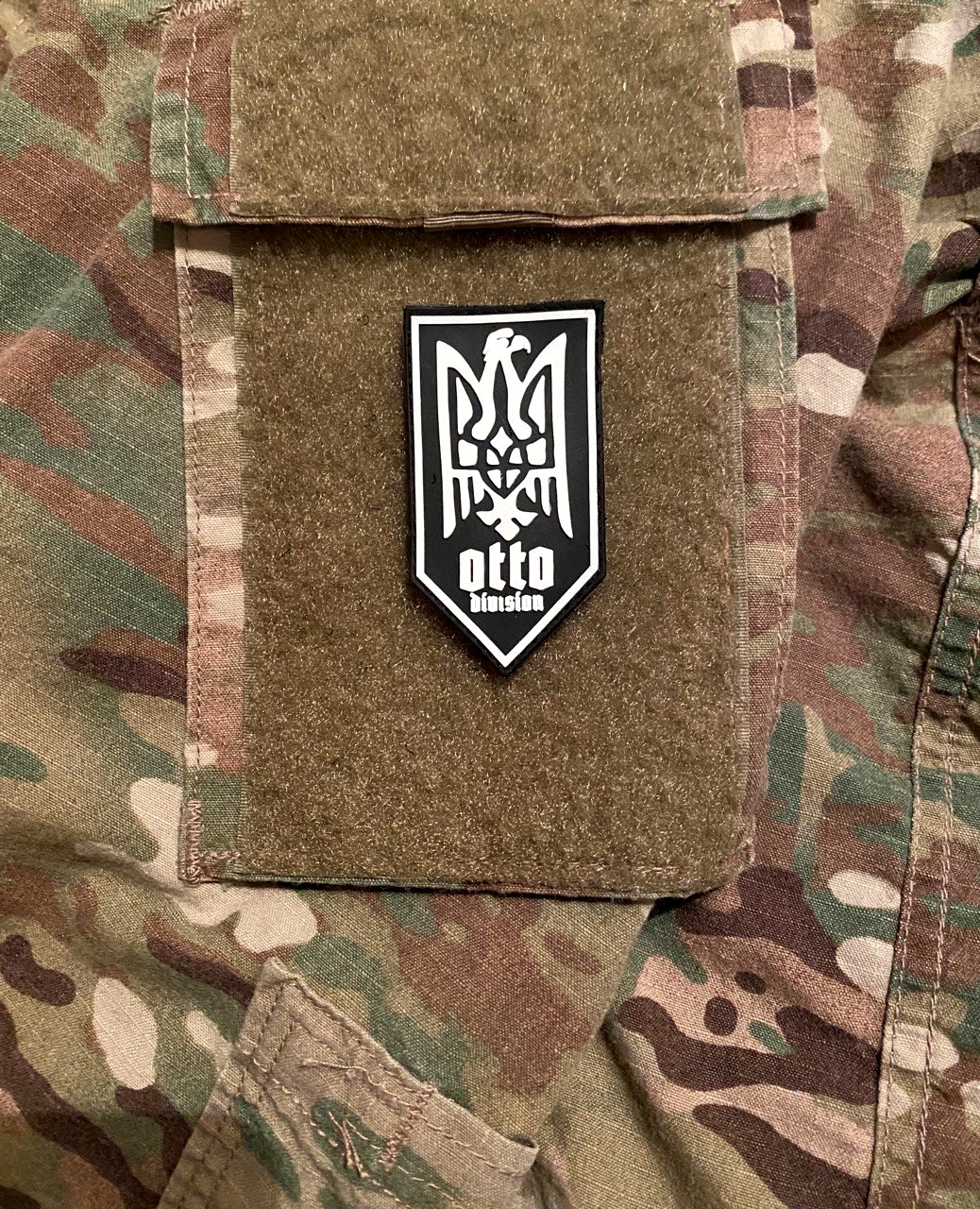 <strong>ПВХ шеврон "Otto Division" bk/wh</strong> - Зображення 3