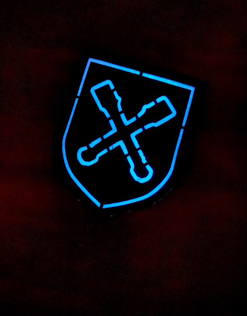 <strong>Шеврон «Гранати на щиті» lasercut.</strong> - Зображення 3