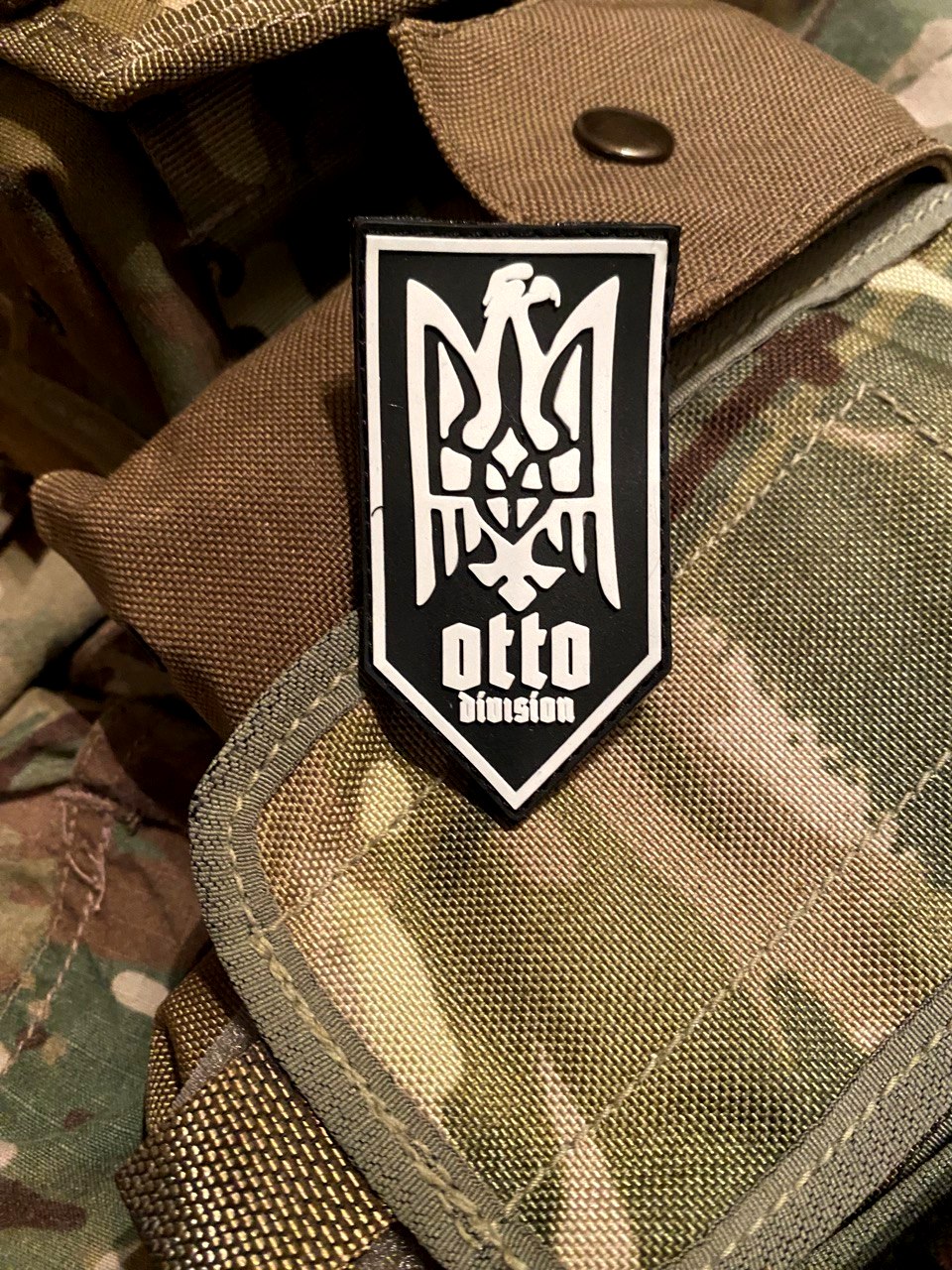 <strong>ПВХ шеврон "Otto Division" bk/wh</strong> - Зображення 4