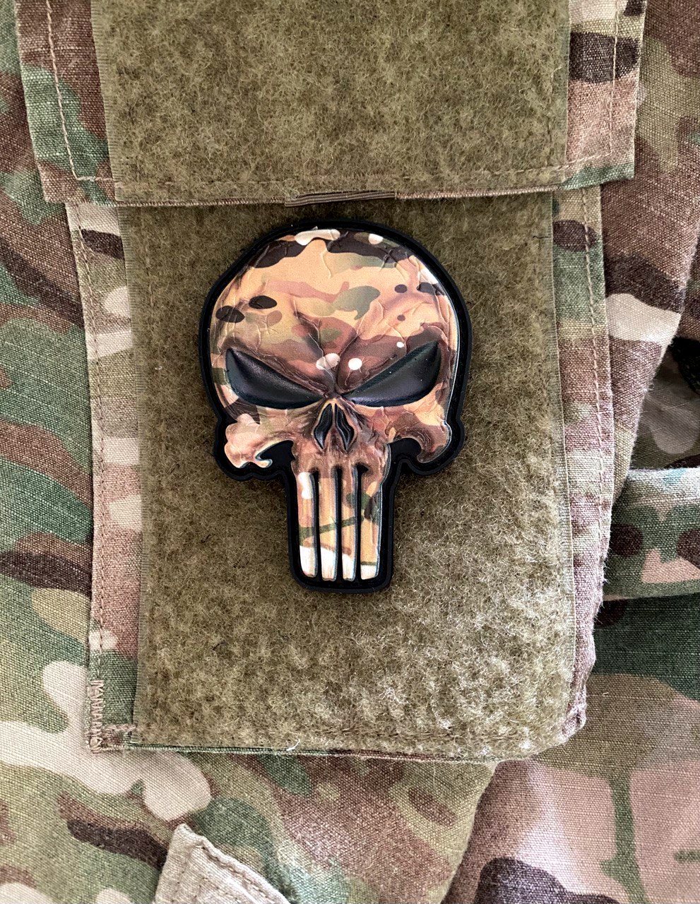 <strong>3D ПВХ шеврон "Череп" mc</strong> - Зображення 4