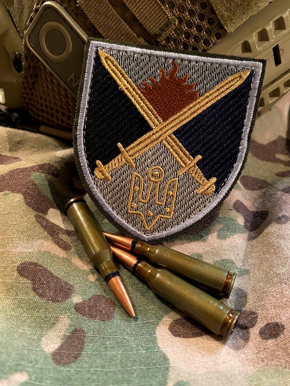 <strong>Шеврон "Нарукавний знак 169-й навчальний центр «Десна»".</strong> - Зображення 2