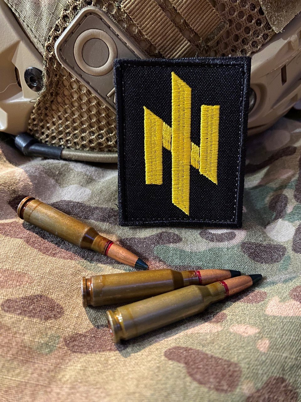 <strong>Шеврон «Ідея Nації» bk/ж вишивка</strong> - Зображення 2