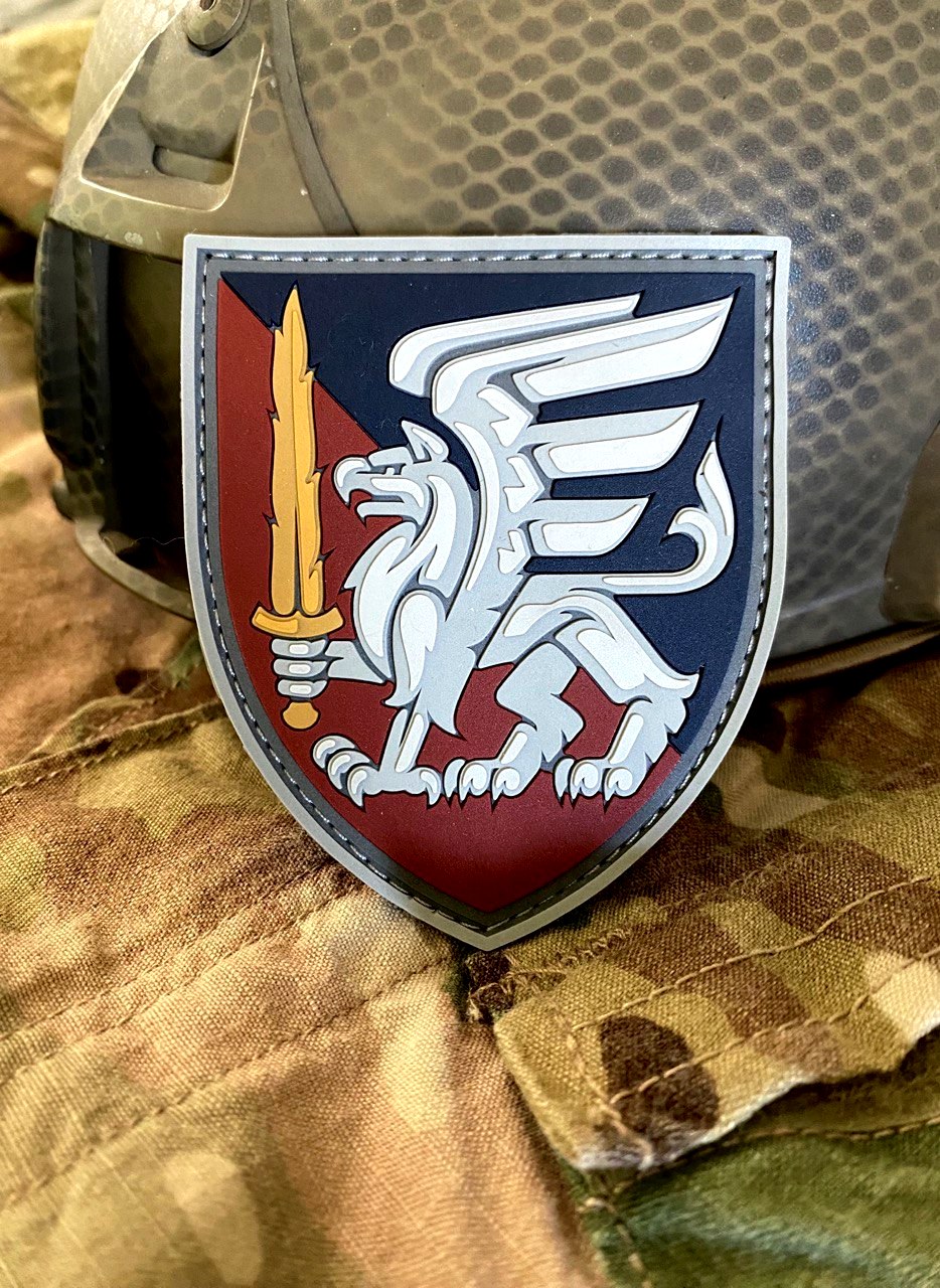 <strong>3D ПВХ шеврон "81 ОДШБр ДШВ ЗСУ" парадний</strong> - Зображення 2