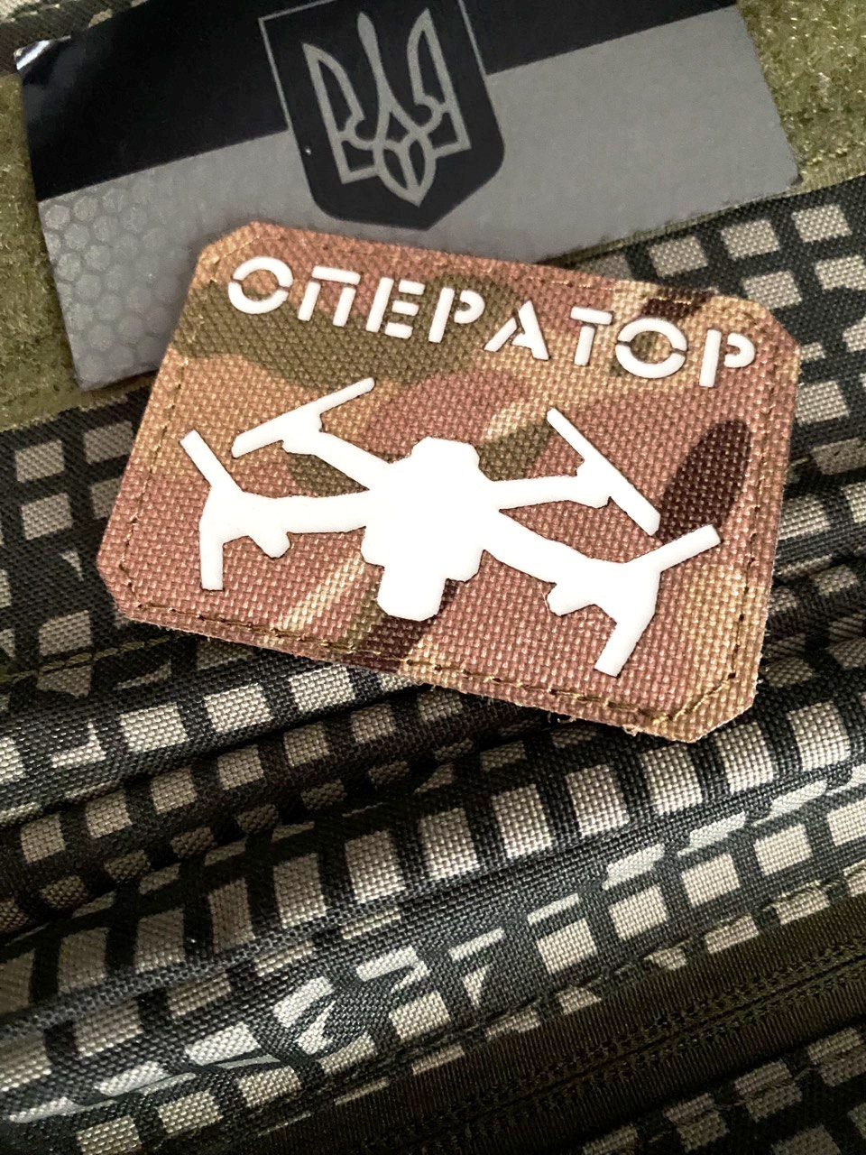 <strong>Шеврон "Оператор дрона" mc/gl</strong> - Зображення 5