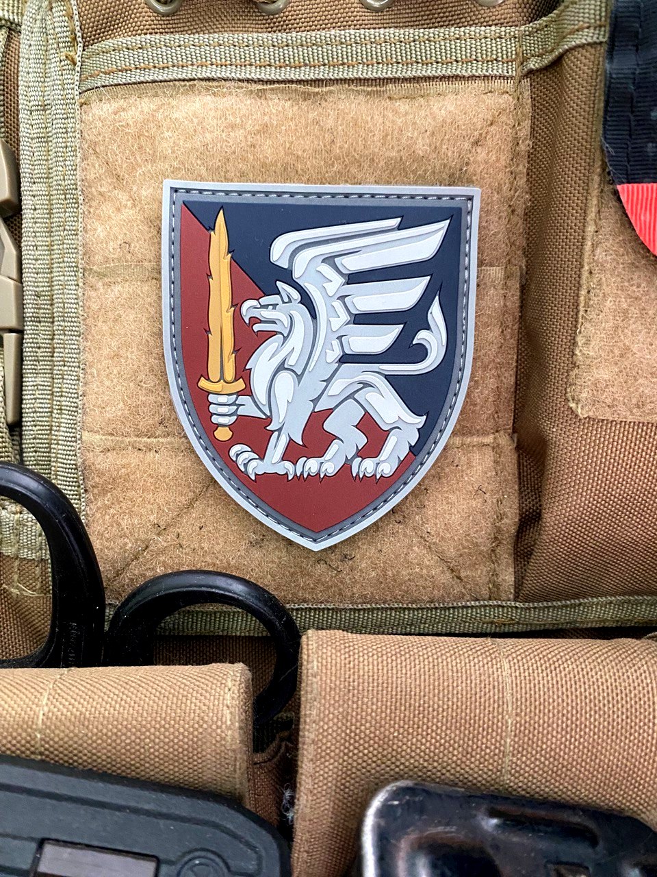 <strong>3D ПВХ шеврон "81 ОДШБр ДШВ ЗСУ" парадний</strong>