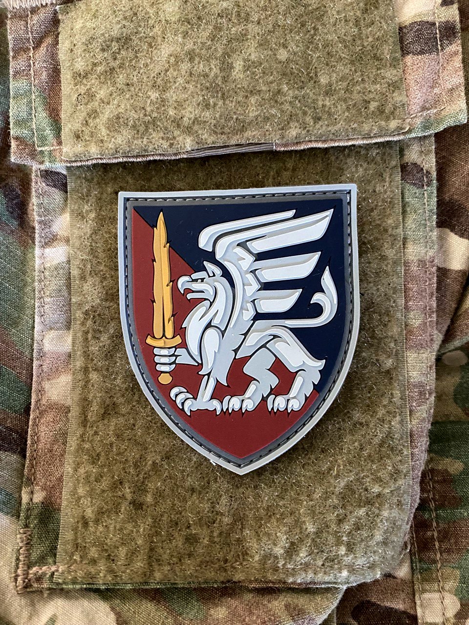 <strong>3D ПВХ шеврон "81 ОДШБр ДШВ ЗСУ" парадний</strong> - Зображення 3