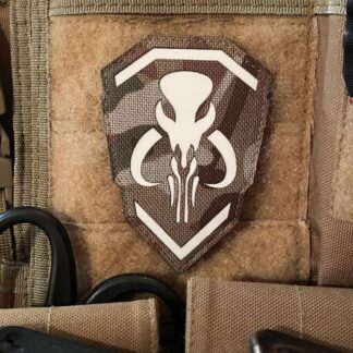 <strong>Шеврон «Mandalorian Logo» lasercut mc/gl</strong>