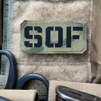 <strong>Шеврон SOF (Special Operation Forces) mc/bk </strong>