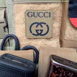 <strong>Шеврон «Gucci» lasercut cb/bk</strong>