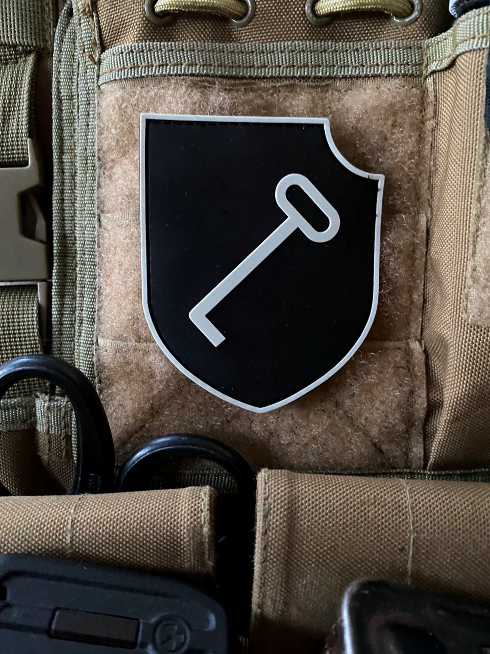 <strong>ПВХ шеврон "1-ша танкова дивізія Лейбштандарте-СС "Адольф Гітлер"</strong>