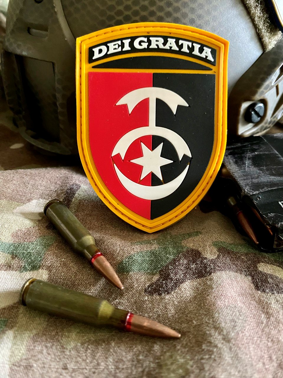 <strong>ПВХ шеврон "Нарукавний знак 30 ОМБР" парадний</strong> - Зображення 2