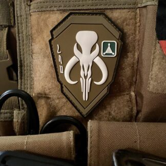 <strong>ПВХ шеврон «Mandalorian Logo» койот</strong>
