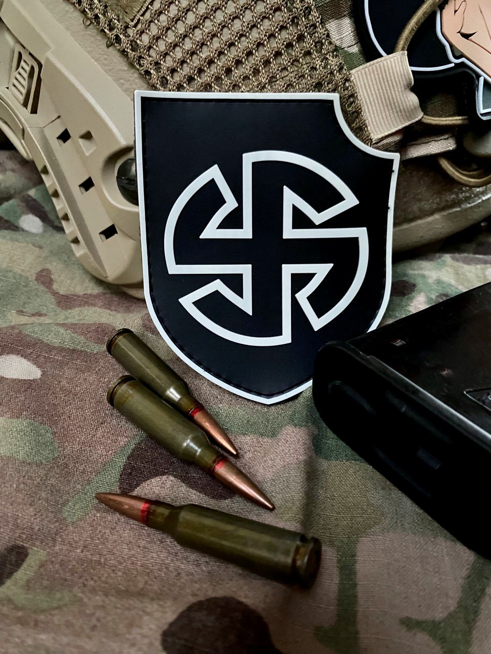 <strong>ПВХ шеврон "5-та Танкова Дивізія СС "Вікінг"</strong> - Зображення 2