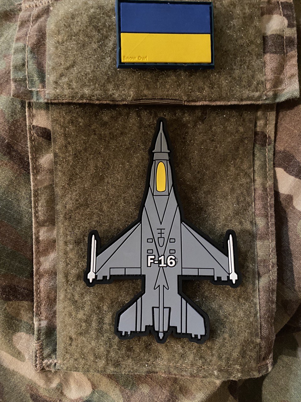 <strong>2D ПВХ шеврон «F-16»</strong> - Зображення 4