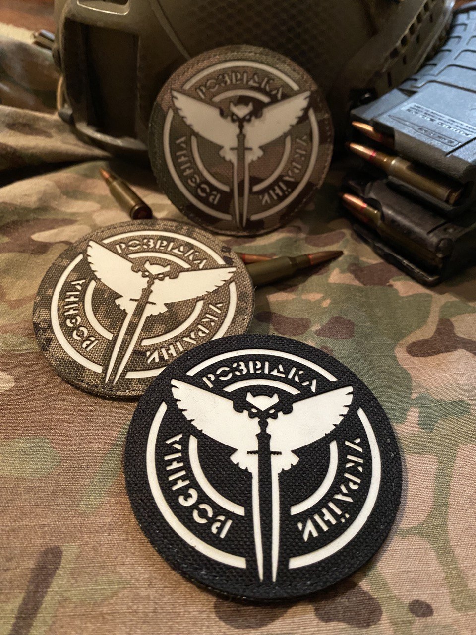 <strong>Шеврон "Воєнна розвідка" v2 cb/bk</strong> - Зображення 4