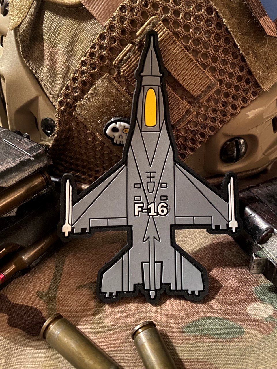 <strong>2D ПВХ шеврон «F-16»</strong> - Зображення 2