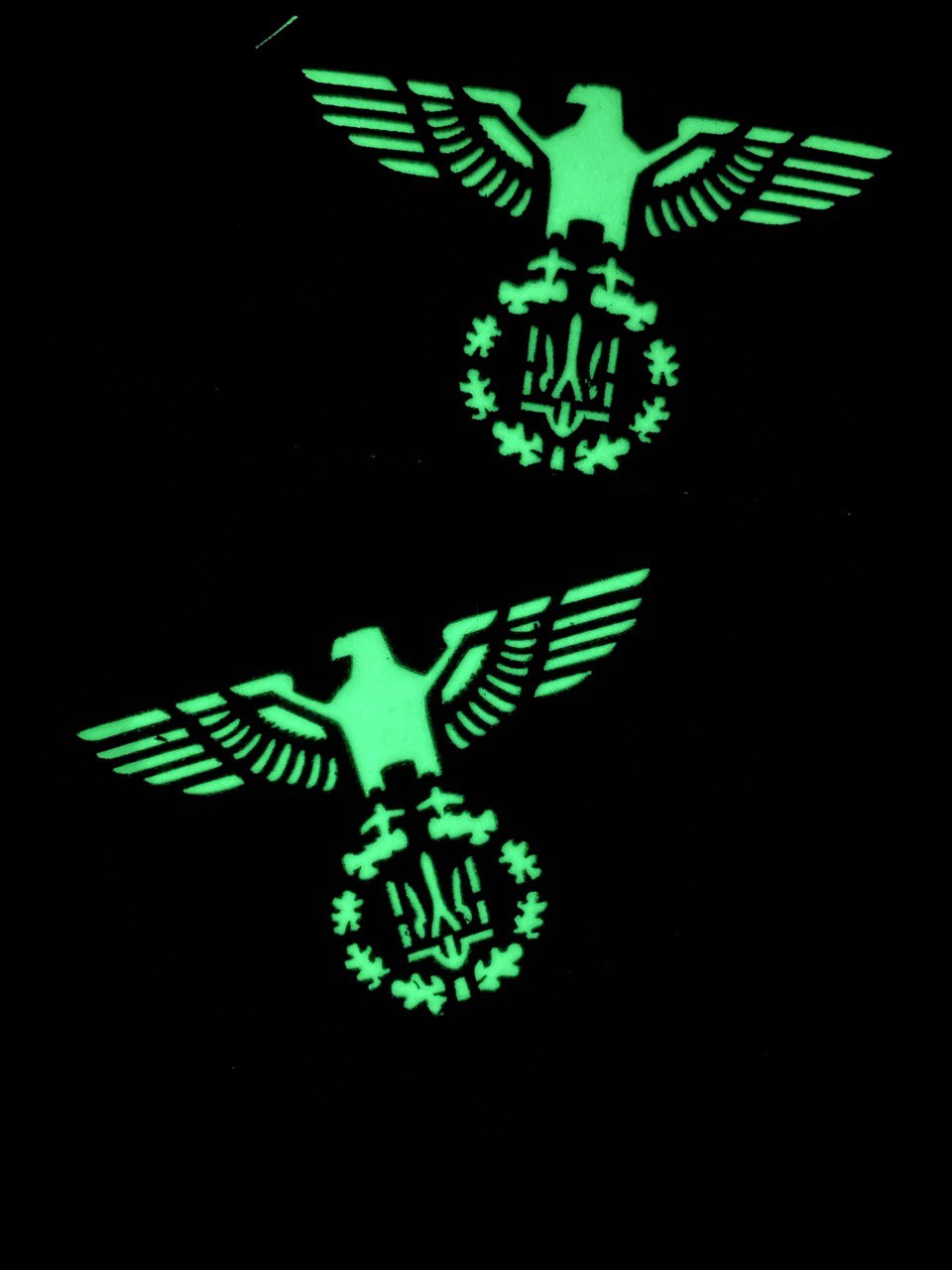 <strong>Шеврон “Орел з тризубом” lasercut mc/gl</strong> - Зображення 2
