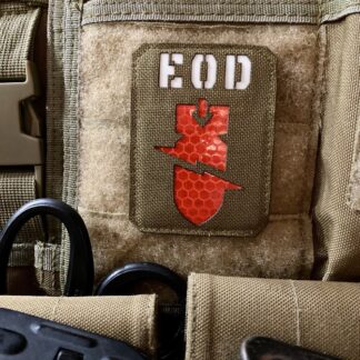 <strong>Шеврон "EOD bomb" cb/red rf/gl</strong>