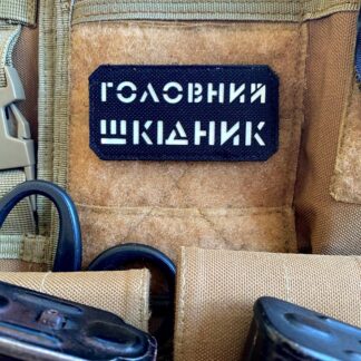<strong>Шеврон "Головний шкідник" bk/gl</strong>