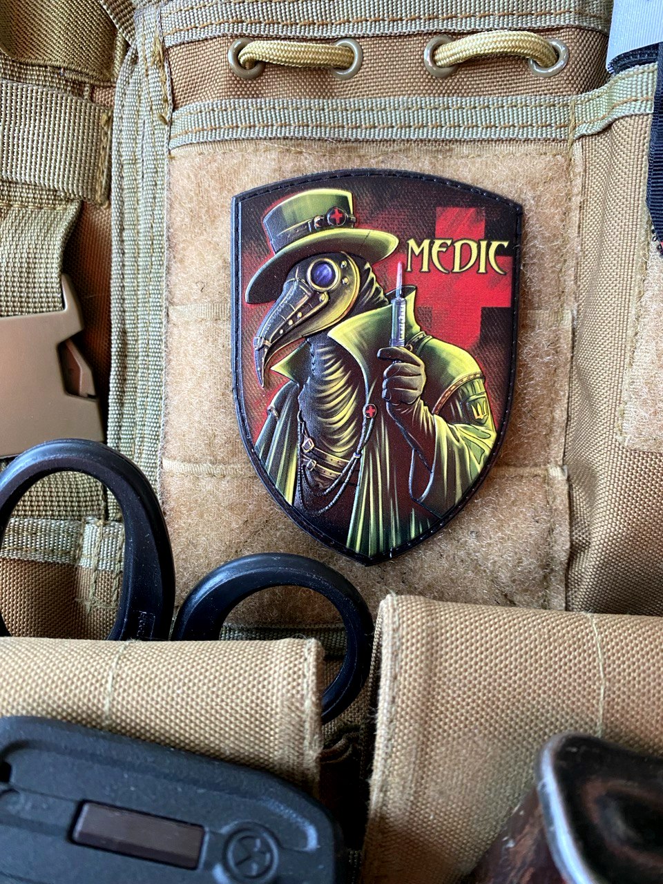 <strong>3D ПВХ шеврон «Medic»</strong>