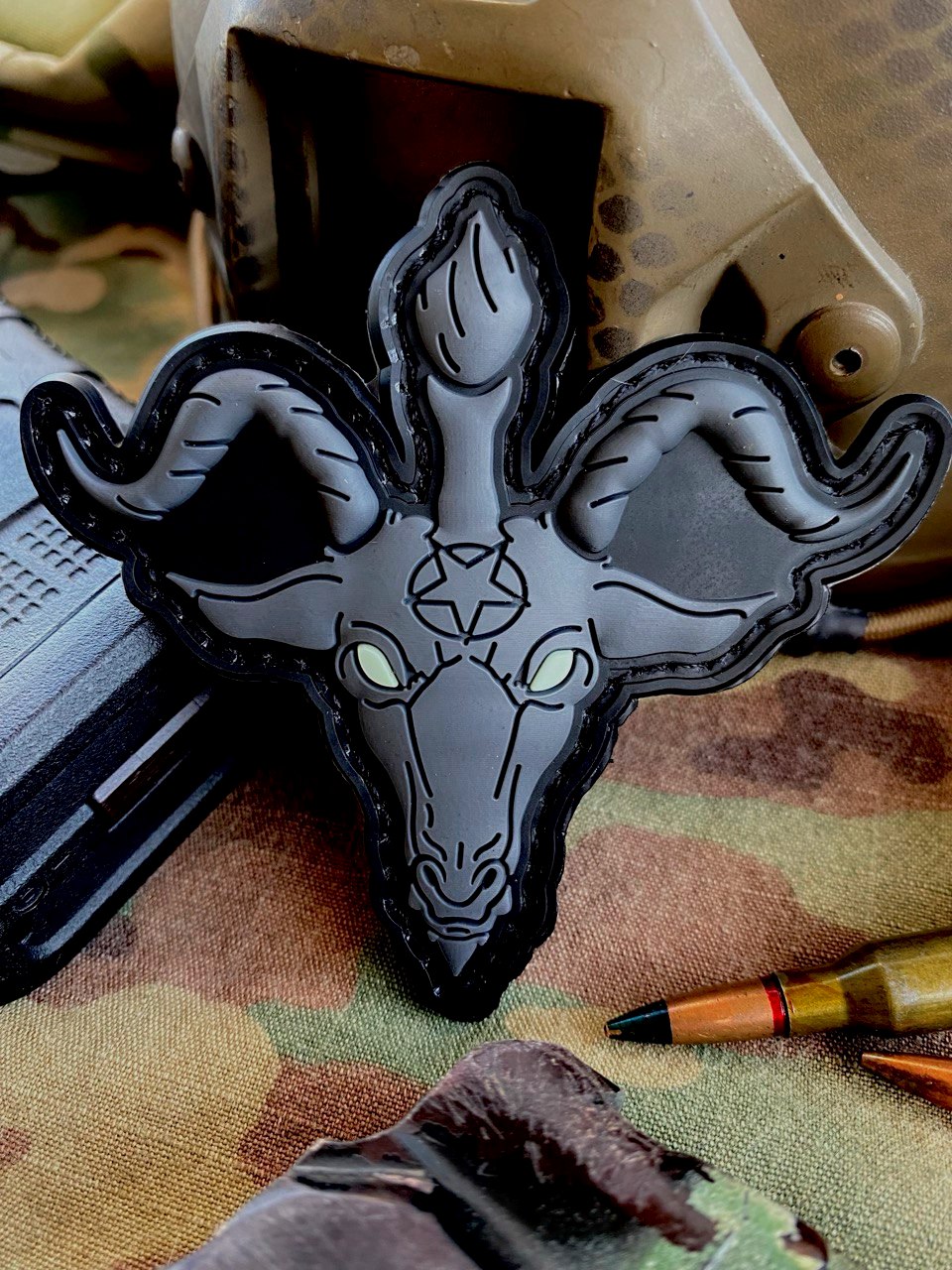 <strong>3D ПВХ шеврон "Бафомет"</strong> - Зображення 5