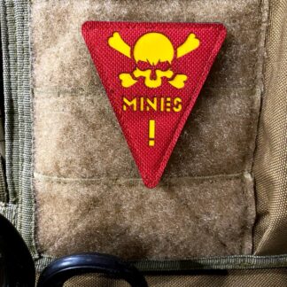<strong>Шеврон "Міни (Mines)" red</strong>