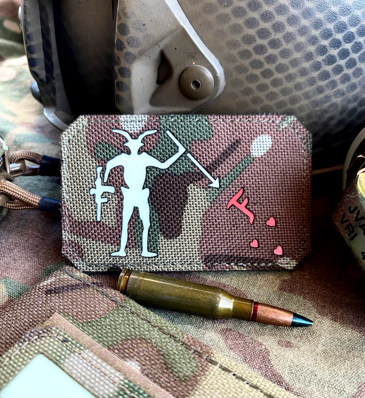 <strong>Шеврон «Прапор Чорної Бороди FOG » lasercut mc/gl</strong> - Зображення 3