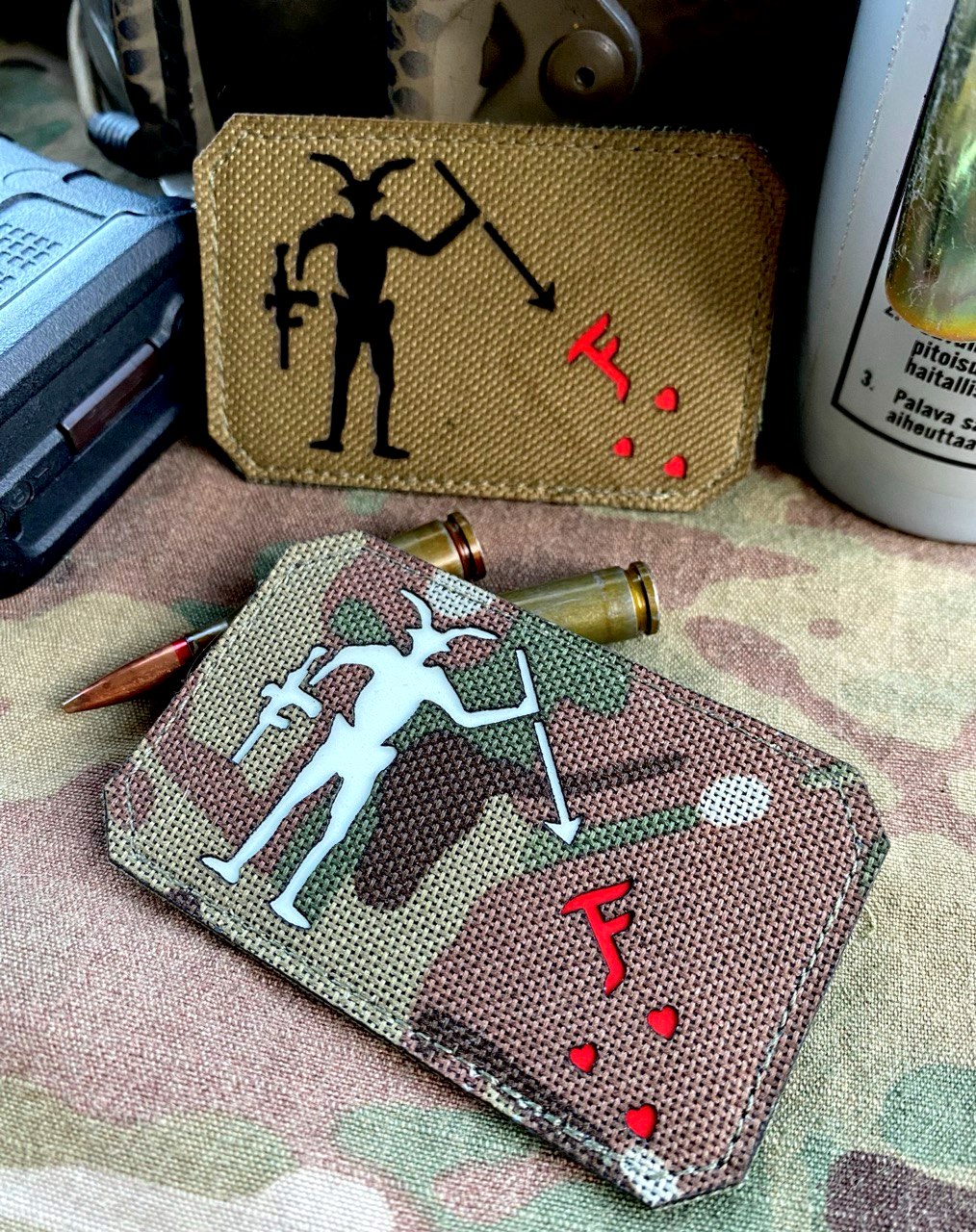 <strong>Шеврон «Прапор Чорної Бороди FOG» lasercut cb-bk</strong> - Зображення 4