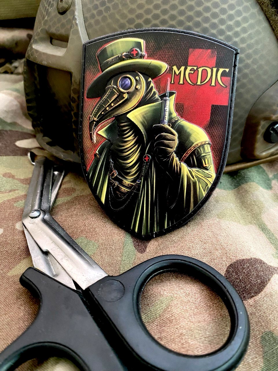 <strong>3D ПВХ шеврон «Medic»</strong> - Зображення 2