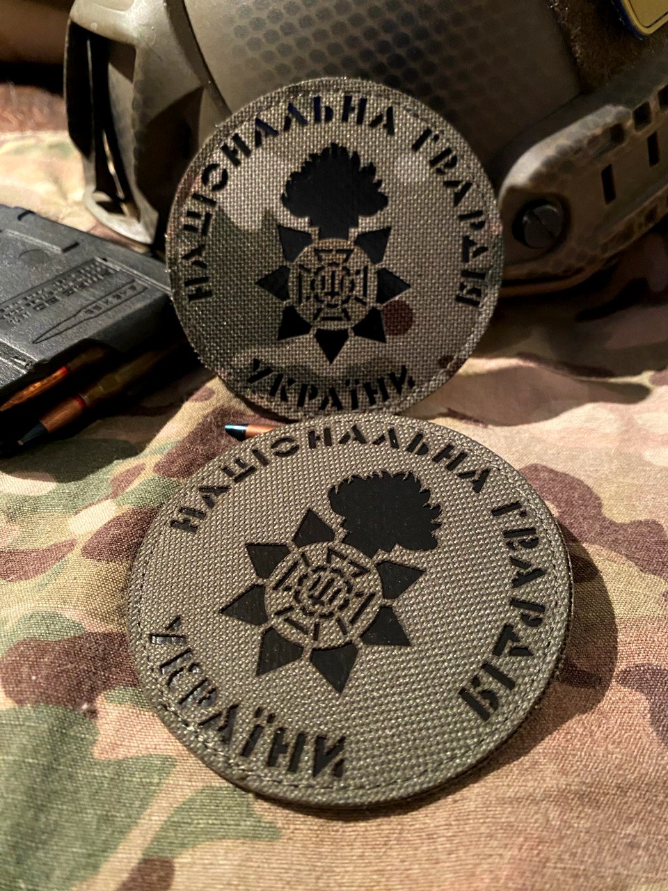 <strong>Шеврон "НГУ" lasercut od-bk</strong> - Зображення 4