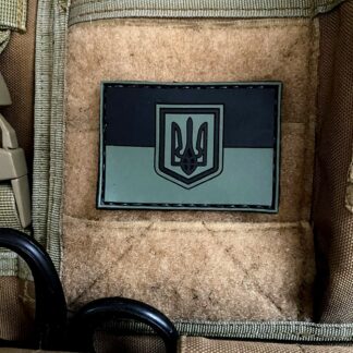 <strong>2D ПВХ шеврон “Прапор України з тризубом” od/bk</strong>