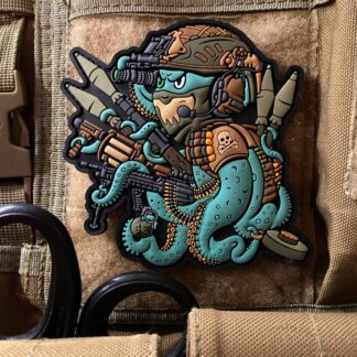 <strong>3D ПВХ шеврон "Бойовий восьминіг"</strong>