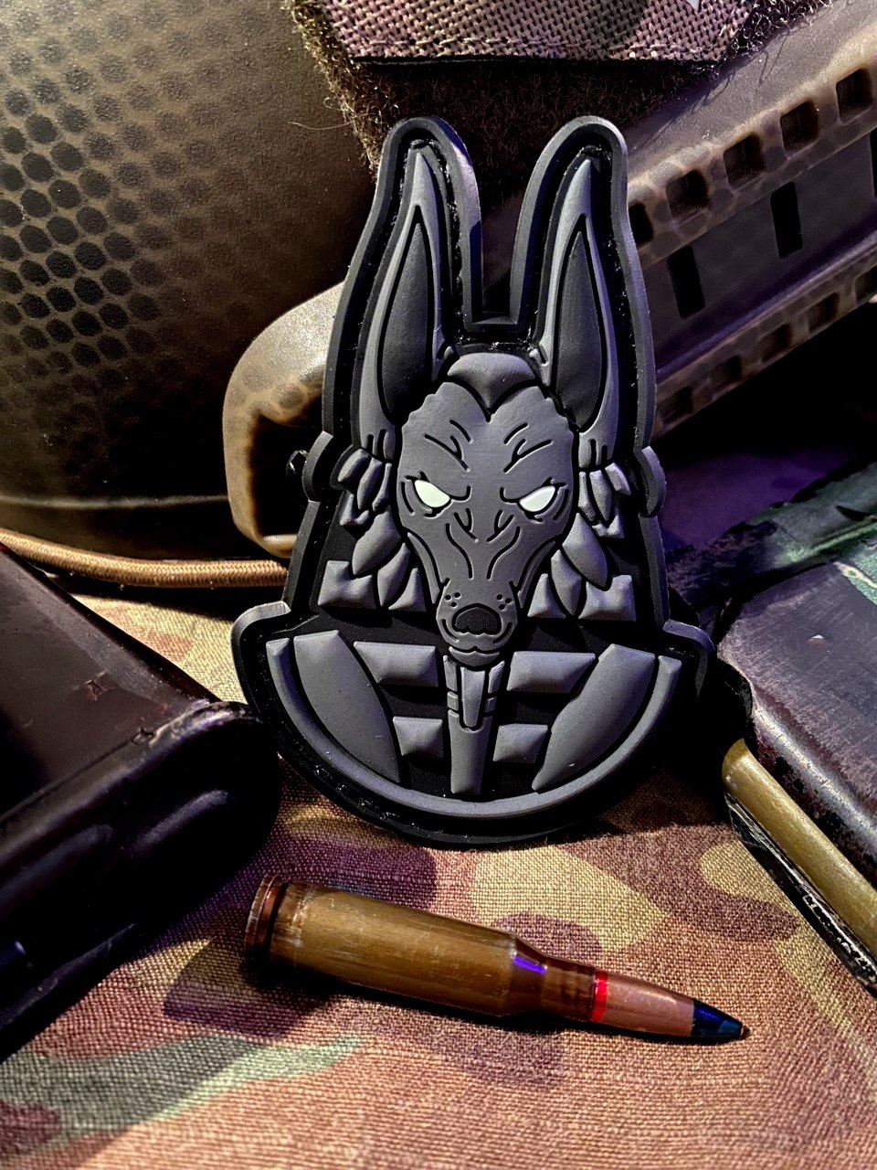 <strong>3D ПВХ шеврон "Анубіс"</strong> - Зображення 2