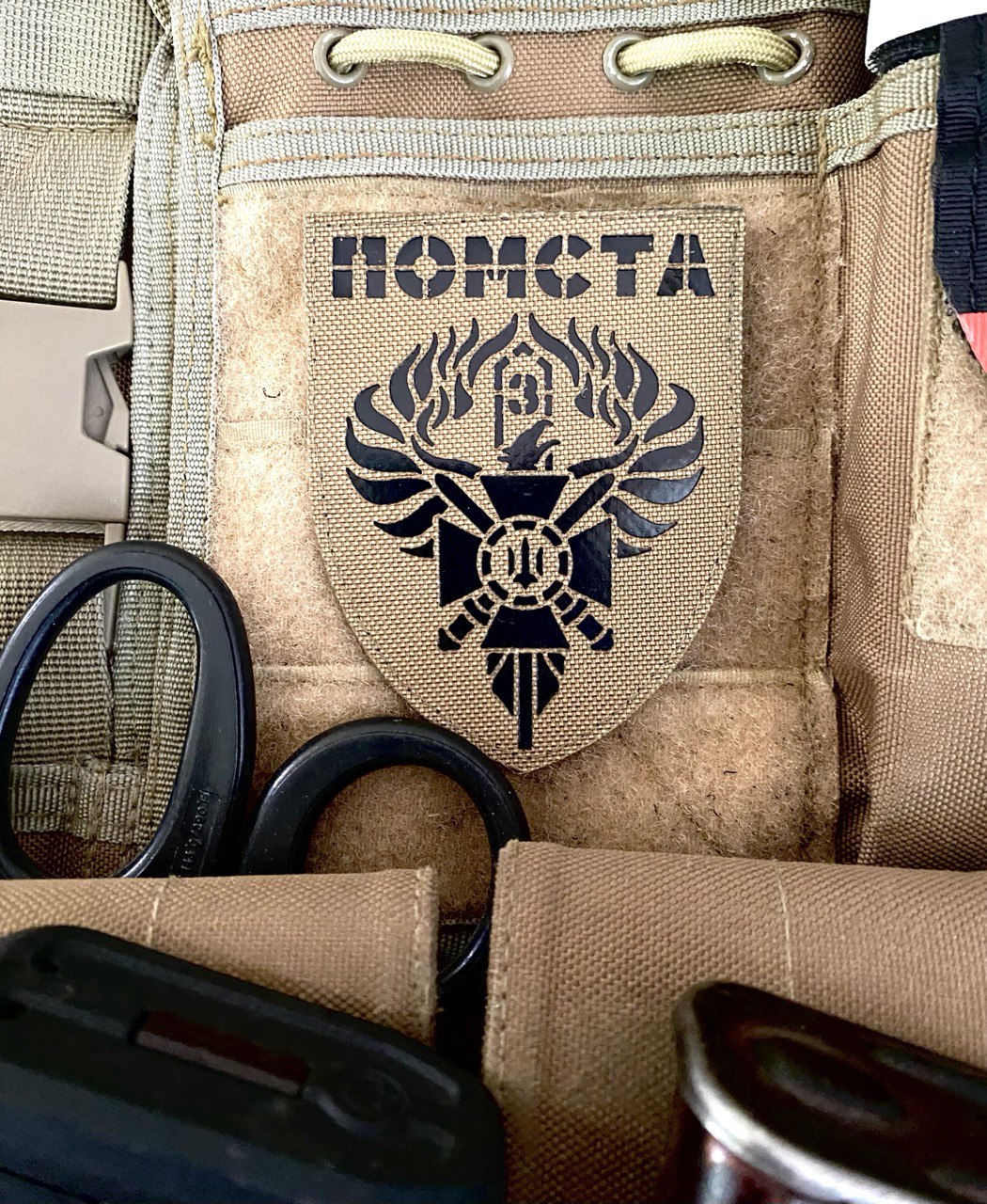 <strong>Шеврон "ПОМСТА" койот</strong>