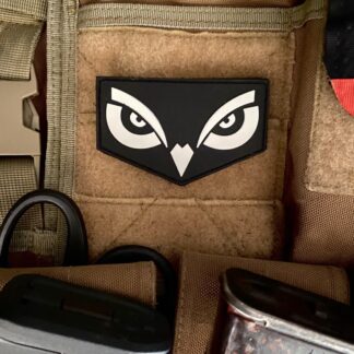 <strong>ПВХ шеврон "Owl eyes" bk/gl</strong>