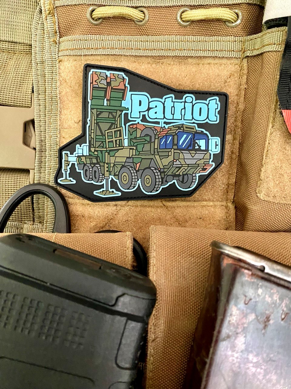 <strong>ПВХ шеврон «ЗРК «Patriot»</strong>