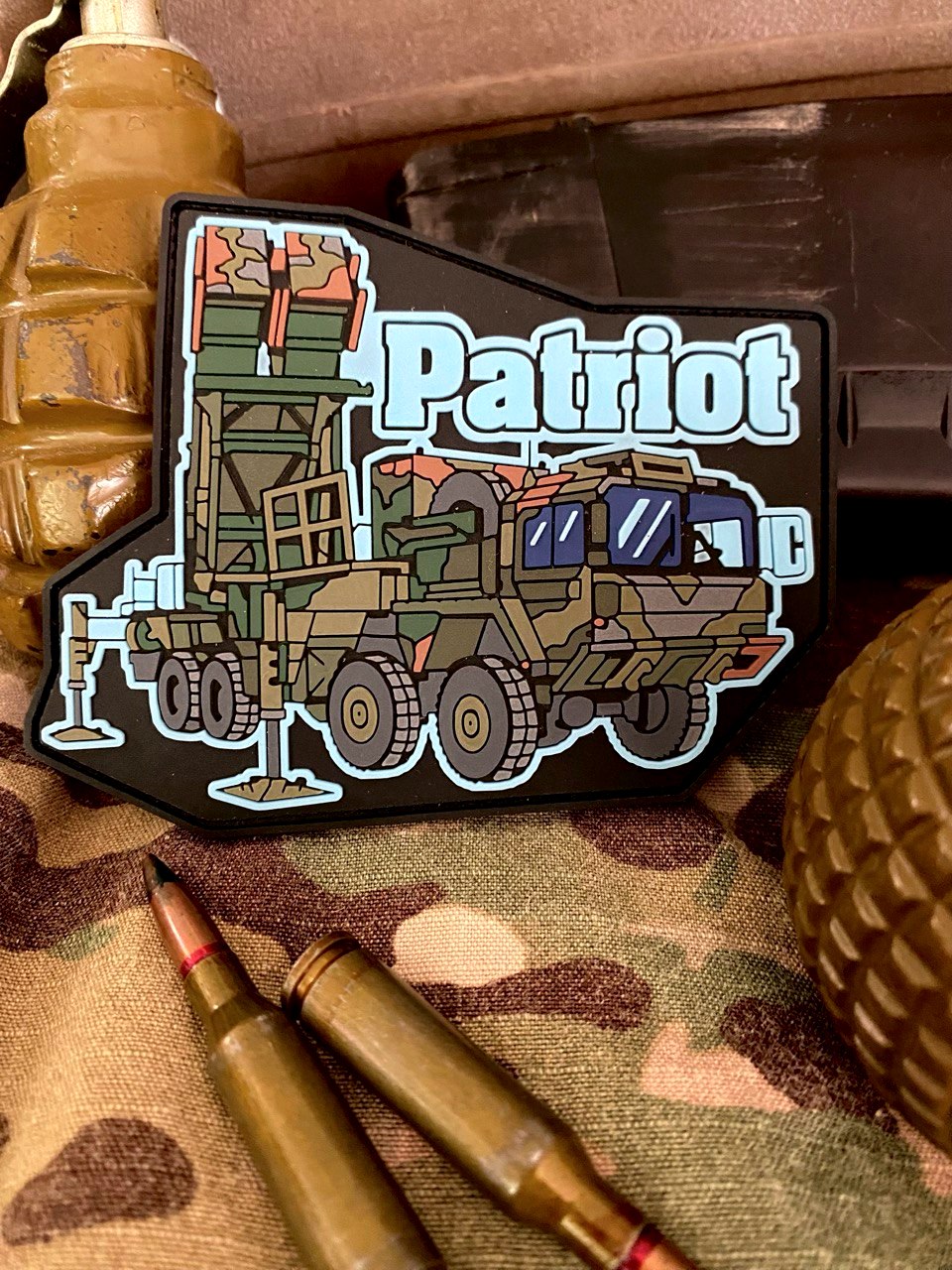 <strong>ПВХ шеврон «ЗРК «Patriot»</strong> - Зображення 3