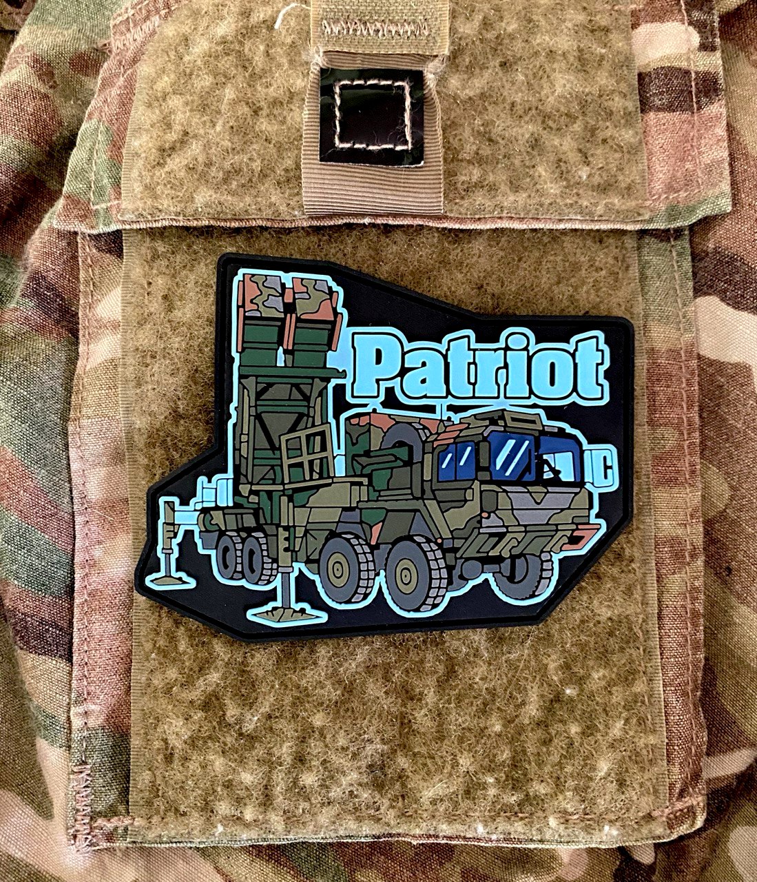 <strong>ПВХ шеврон «ЗРК «Patriot»</strong> - Зображення 2