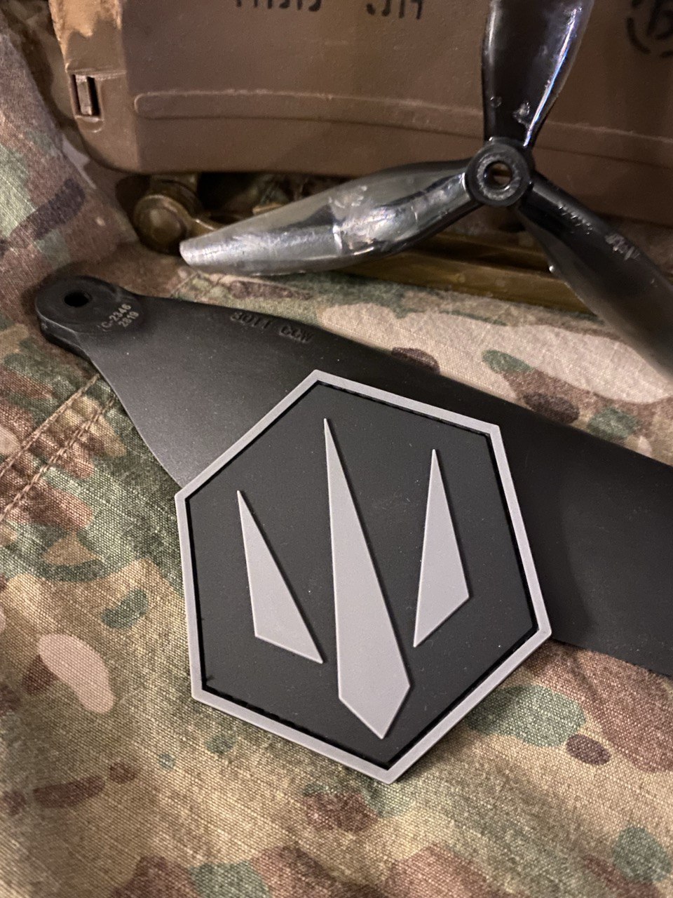 <strong>ПВХ шеврон "Сили безпілотних систем ЗСУ" v1</strong> - Зображення 3