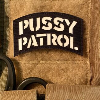 <strong>Шеврон "Pussy patrol" bk/gl</strong>