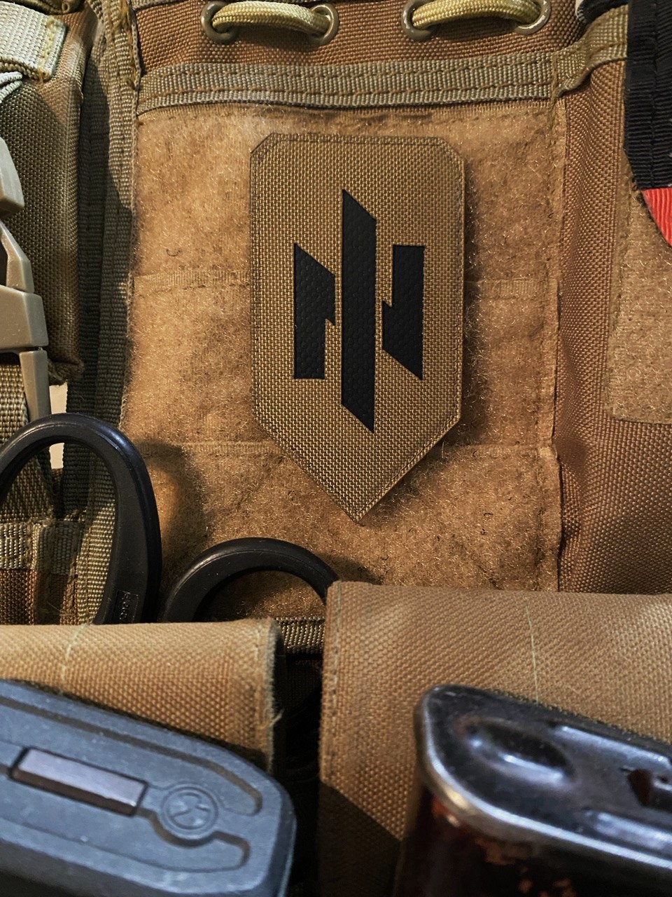 <strong>Шеврон «Ідея Nації» щит cb/bk</strong>