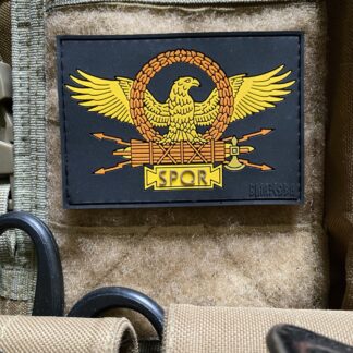 <strong>ПВХ шеврон "SPQR" bk</strong>