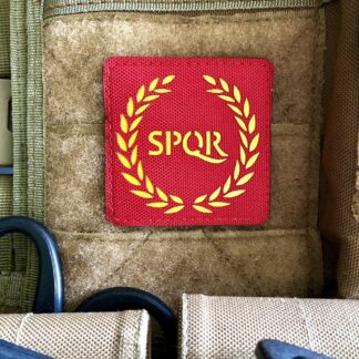 <strong>Шеврон "SPQR" lasercut red/yl</strong>